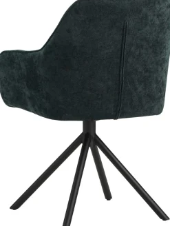 Kuipstoelen|Draaibare Eetkamerstoelen-Eijerkamp Collectie Maddox Eetkamerstoel Dark Green