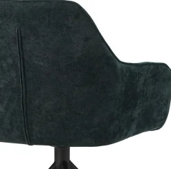 Kuipstoelen|Draaibare Eetkamerstoelen-Eijerkamp Collectie Maddox Eetkamerstoel Dark Green