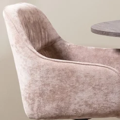 Draaibare Eetkamerstoelen|Eetkamerstoelen Met Armleuning-Eijerkamp Collectie Maddox Eetkamerstoel Brown