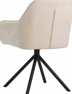 Kuipstoelen|Draaibare Eetkamerstoelen-Eijerkamp Collectie Maddox Eetkamerstoel Beige