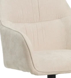 Kuipstoelen|Draaibare Eetkamerstoelen-Eijerkamp Collectie Maddox Eetkamerstoel Beige