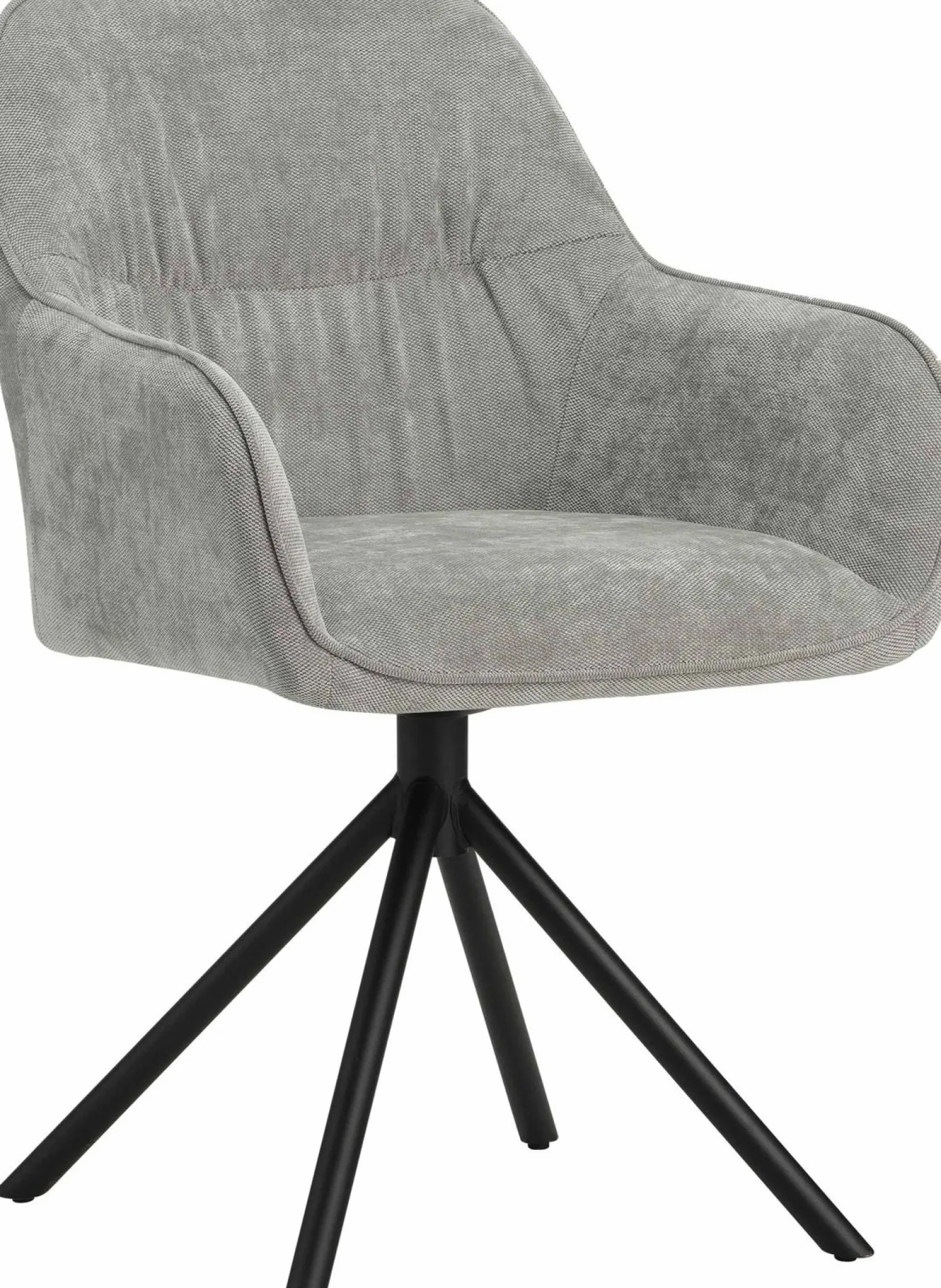 Kuipstoelen|Draaibare Eetkamerstoelen-Eijerkamp Collectie Maddox Eetkamerstoel Light Grey