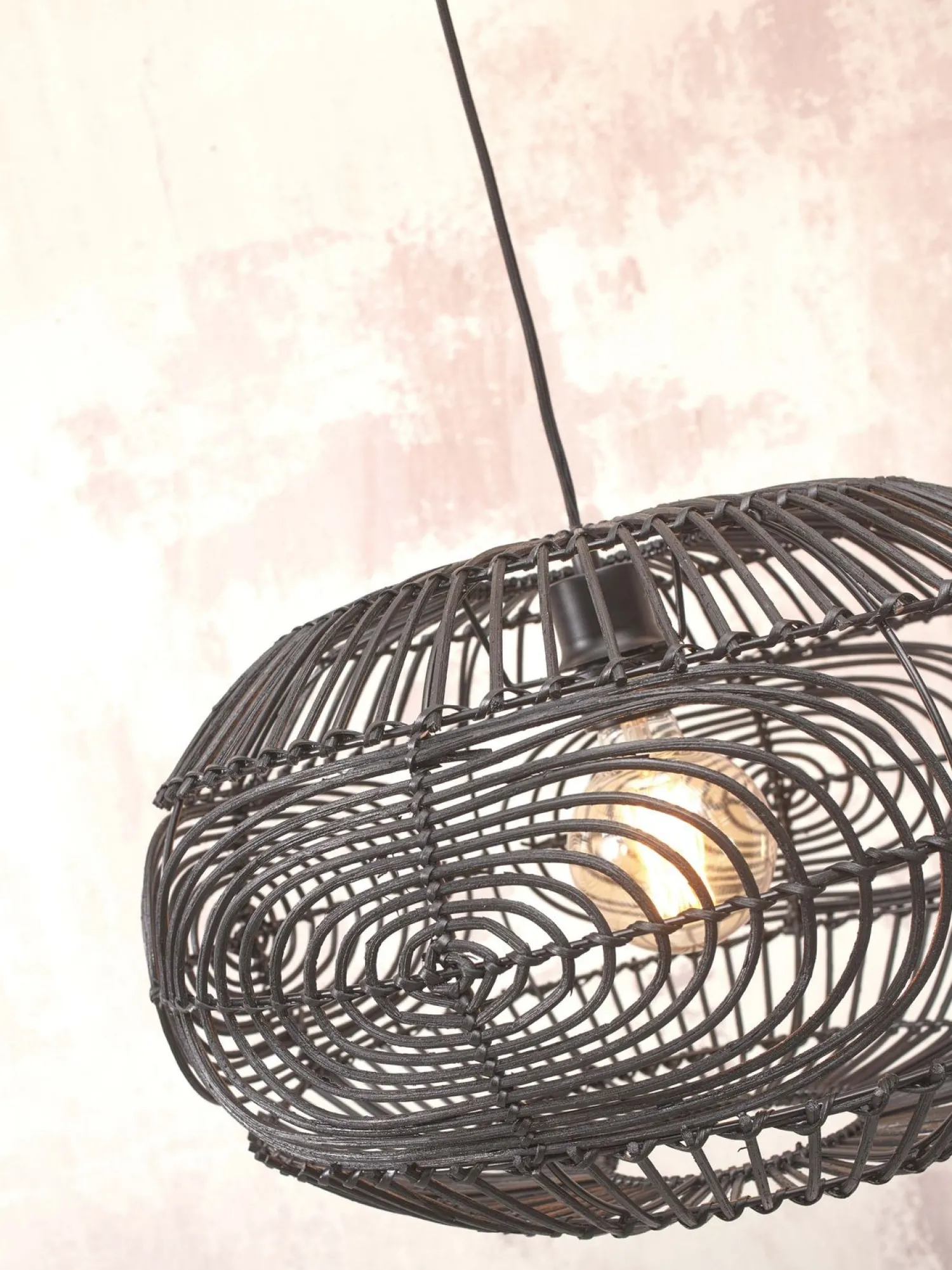 Industriële Hanglampen|Industriële Hanglampen-Good&Mojo Madeira Hanglamp Black