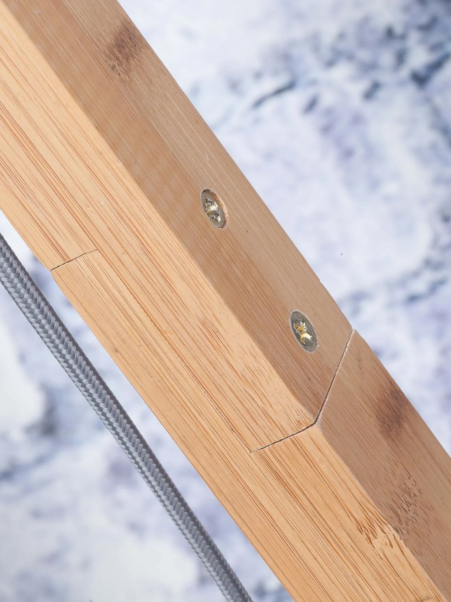 Vloerlampen|Vloerlampen-Good&Mojo Madeira Vloerlamp Natural