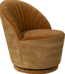 Ronde Fauteuils-Dutchbone Madison Fauteuil Whiskey