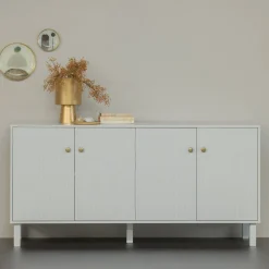 Dressoirs-WOOOD Madu Dressoir Cloud Grey