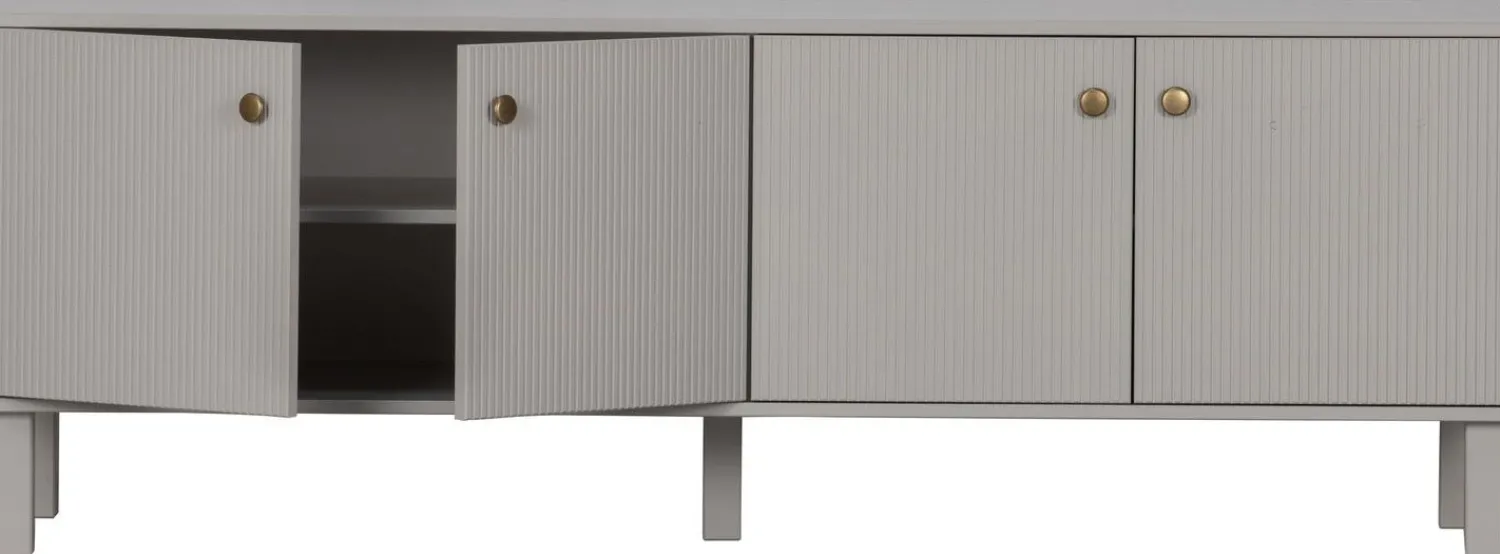 Tv-Meubels-WOOOD Madu TV-meubel Cloud Grey