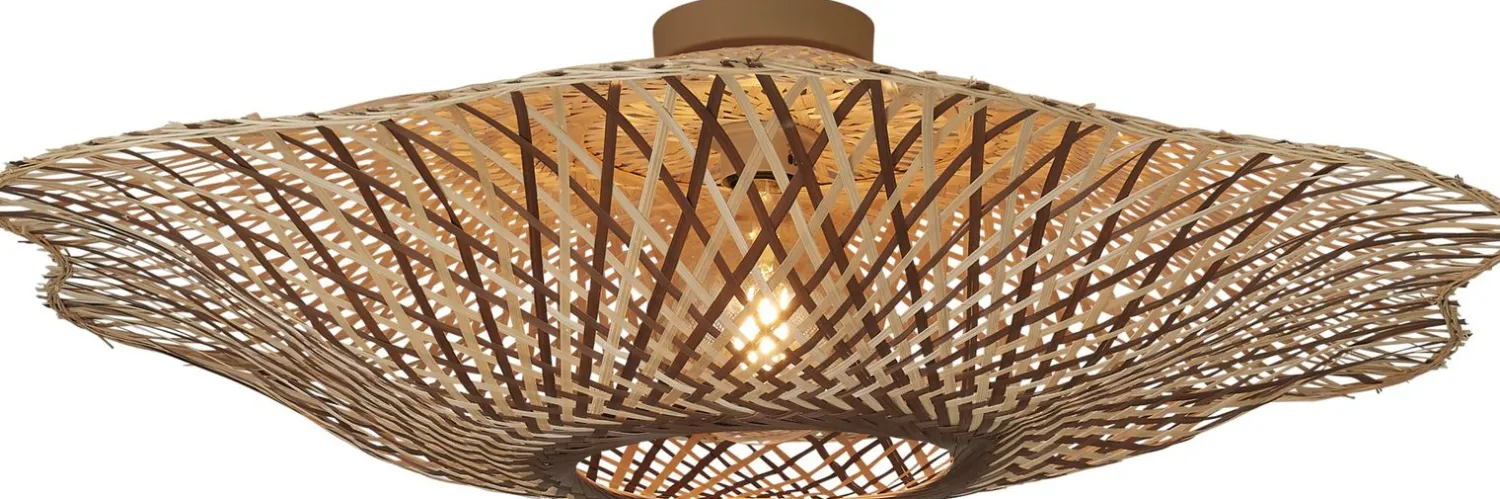 Plafondlampen|Plafondlampen-Good&Mojo Madura Plafondlamp Natural, Brown