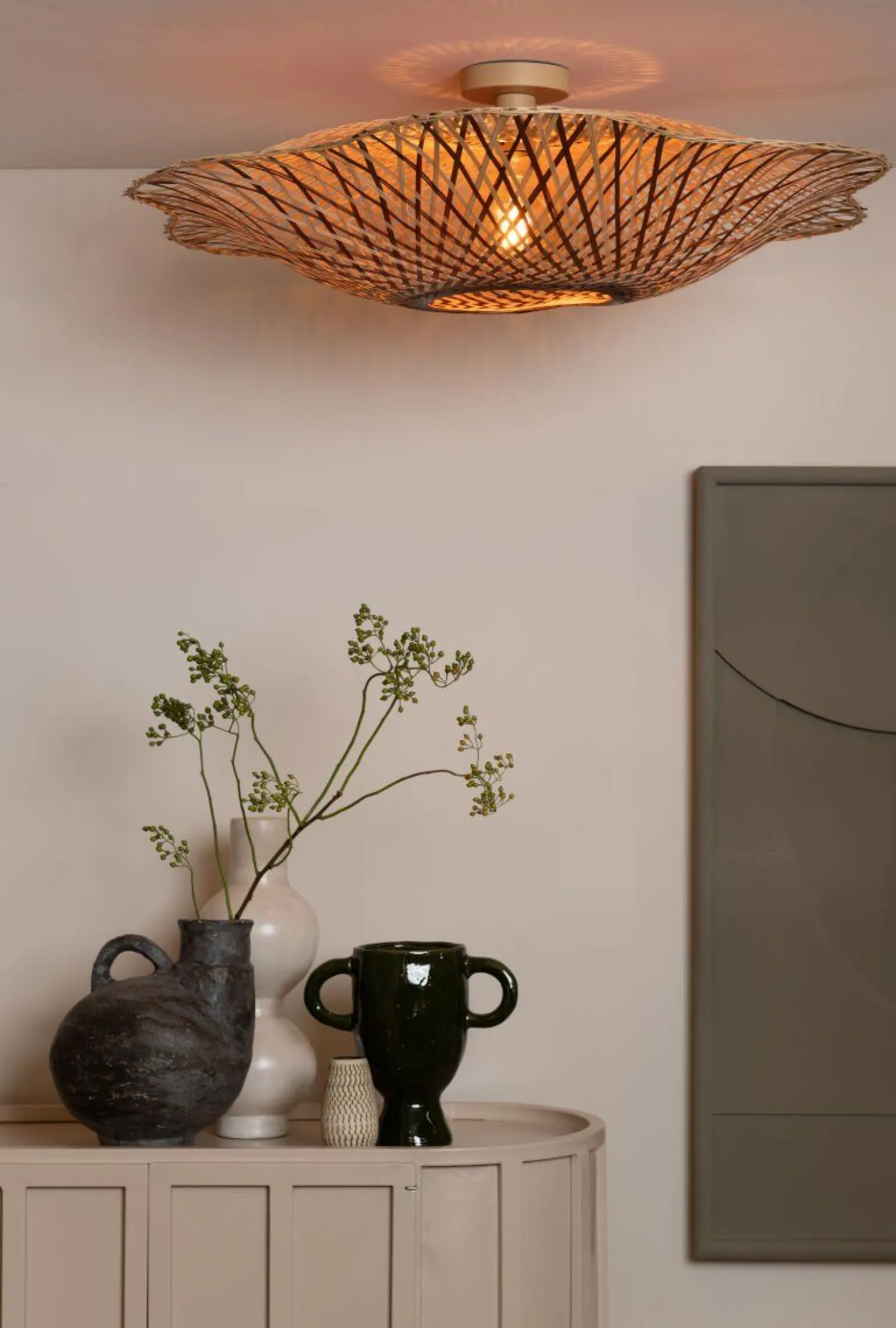 Plafondlampen|Plafondlampen-Good&Mojo Madura Plafondlamp Natural, Brown