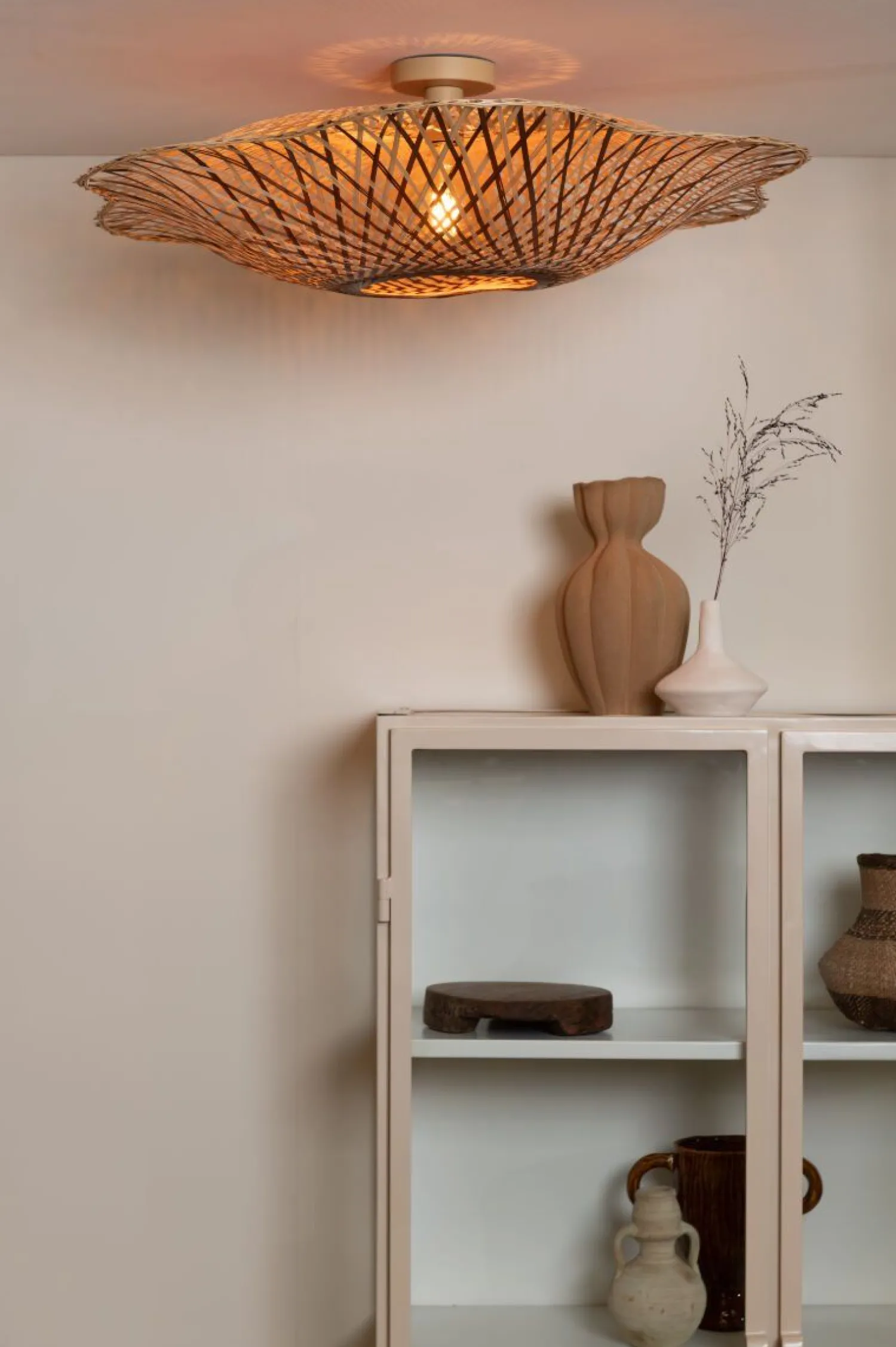 Plafondlampen|Plafondlampen-Good&Mojo Madura Plafondlamp Natural, Brown