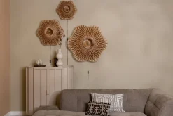 Wandlampen|Wandlampen-Good&Mojo Madura Wandlamp Natural, Brown