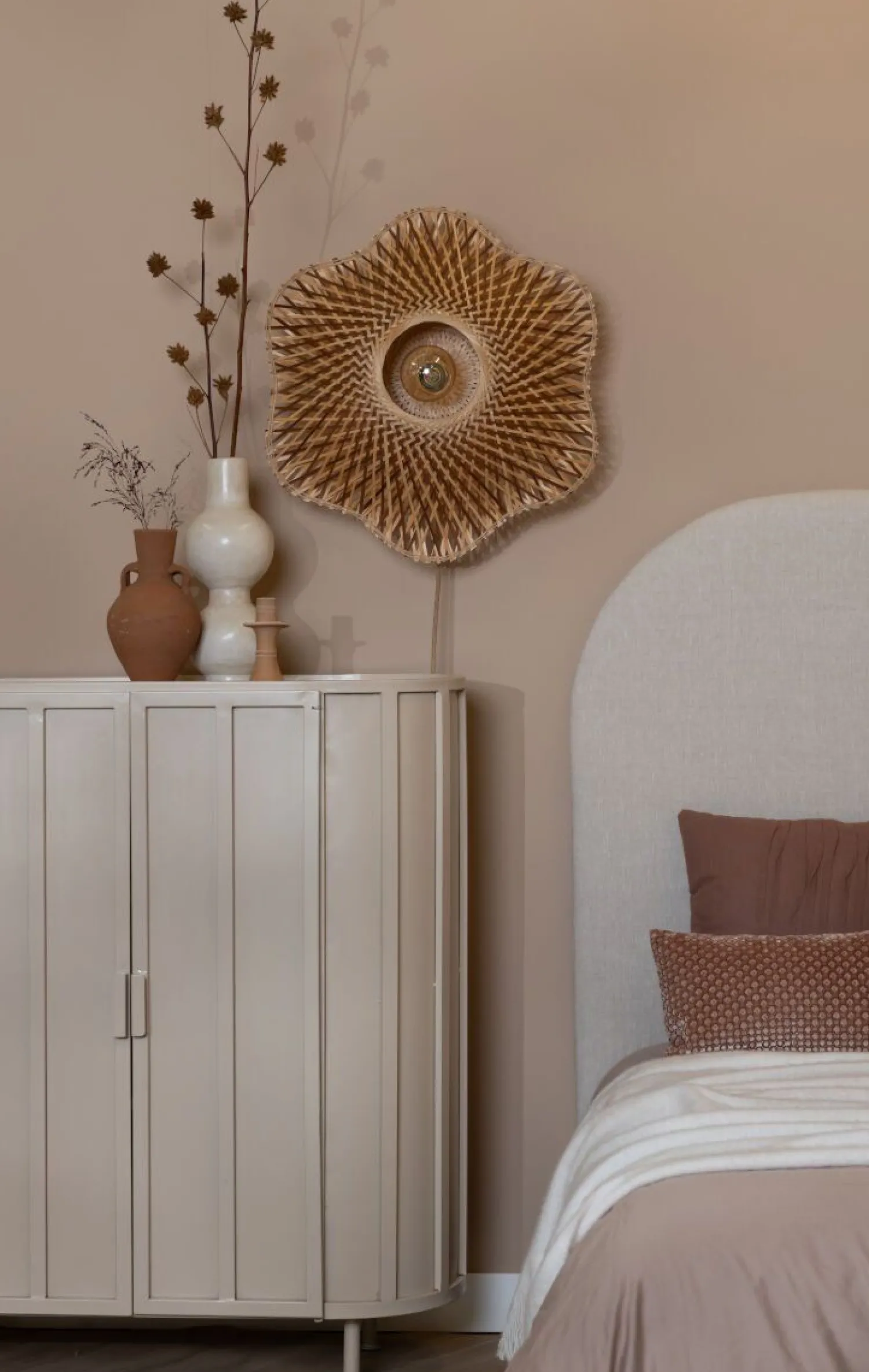 Wandlampen|Wandlampen-Good&Mojo Madura Wandlamp Natural, Brown