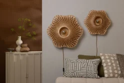 Wandlampen|Wandlampen-Good&Mojo Madura Wandlamp Natural, Brown