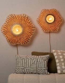 Wandlampen|Wandlampen-Good&Mojo Madura Wandlamp Natural, Brown