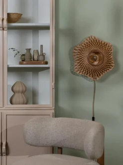 Wandlampen|Wandlampen-Good&Mojo Madura Wandlamp Natural, Brown