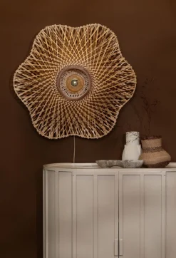 Wandlampen|Wandlampen-Good&Mojo Madura Wandlamp Natural, Brown
