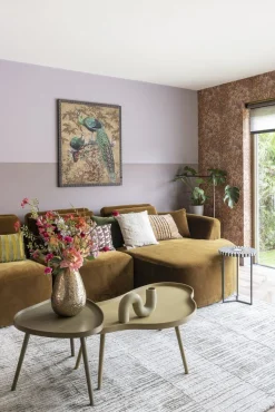 Houten Bijzettafels-WOOOD Mae Bijzettafel Sepia