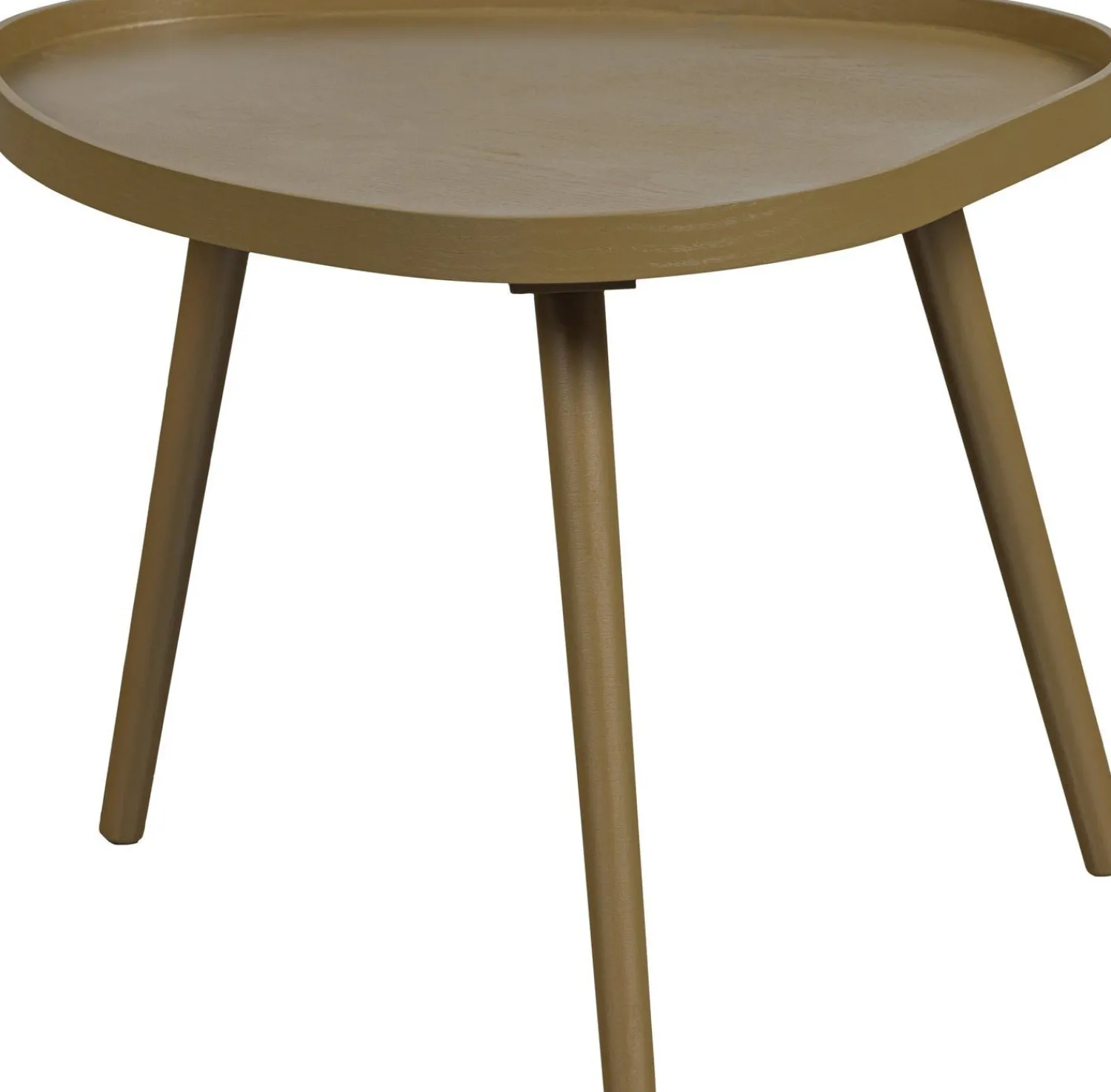 Houten Bijzettafels-WOOOD Mae Bijzettafel Sepia