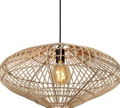 Hanglampen|Hanglampen-Lucide Magali Hanglamp Naturel