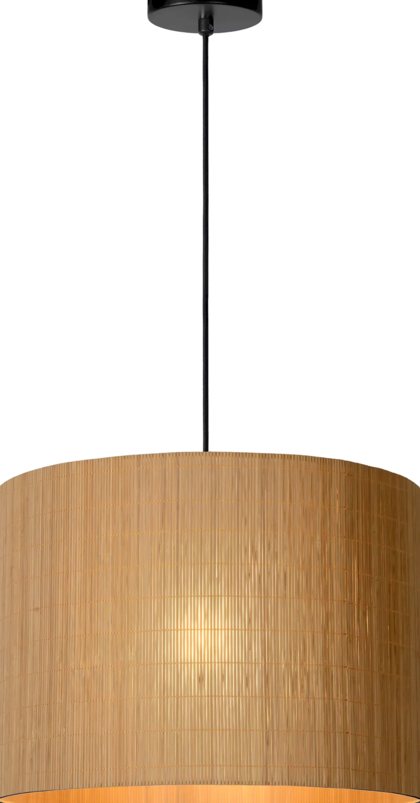 Hanglampen|Hanglampen-Lucide Magius Hanglamp Naturel