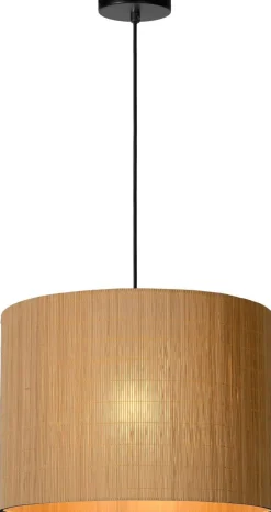 Hanglampen|Hanglampen-Lucide Magius Hanglamp Naturel