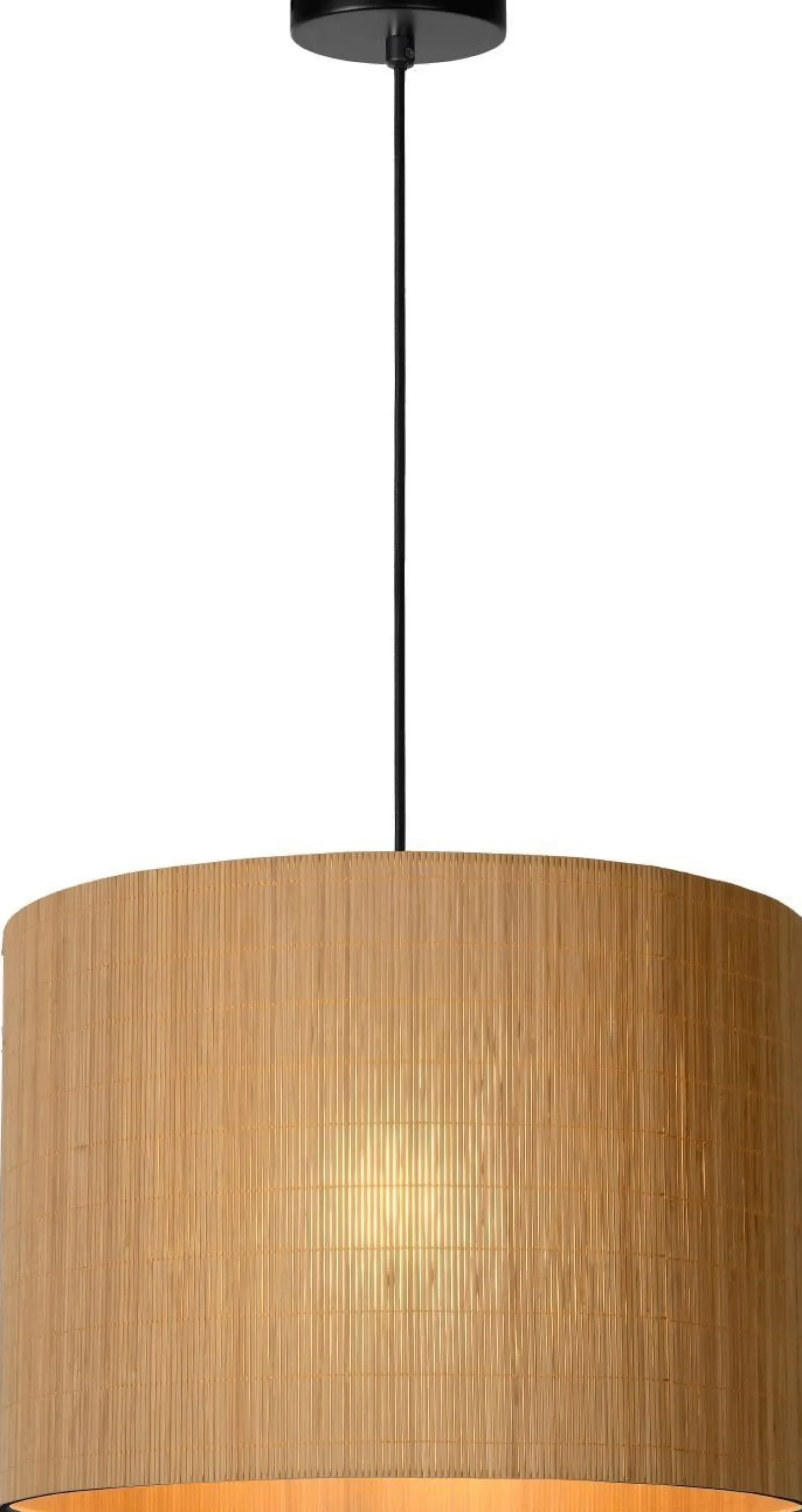 Hanglampen|Hanglampen-Lucide Magius Hanglamp Naturel