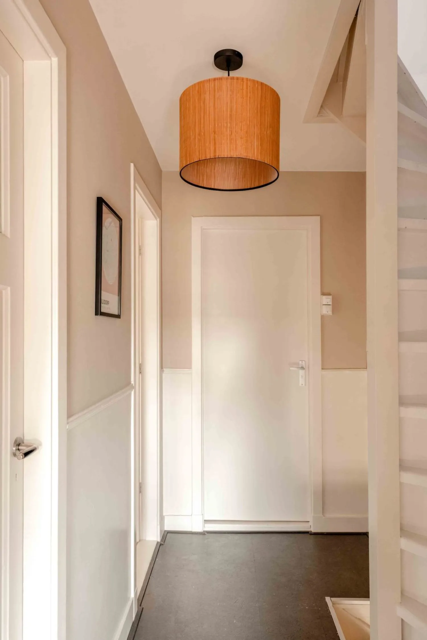 Hanglampen|Hanglampen-Lucide Magius Hanglamp Naturel
