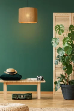 Hanglampen|Hanglampen-Lucide Magius Hanglamp Naturel