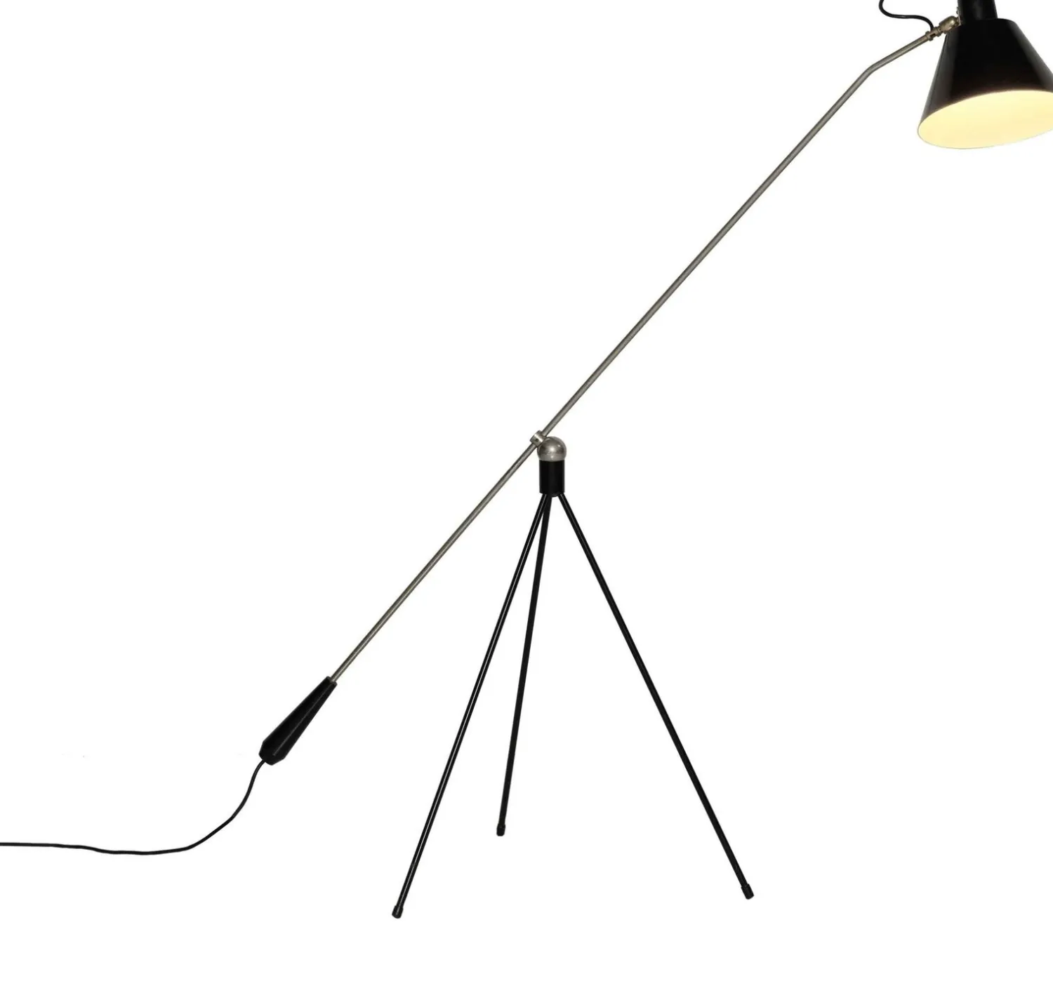 Design Vloerlampen|Vloerlampen-Pastoe Magneto Vloerlamp Matt Black