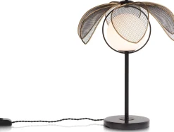 Moderne Tafellampen|Tafellampen-COCO maison Magnolia Tafellamp Zwart, Antraciet
