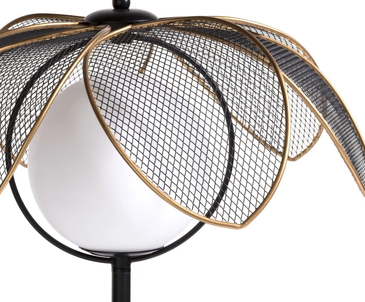 Moderne Tafellampen|Tafellampen-COCO maison Magnolia Tafellamp Zwart, Antraciet