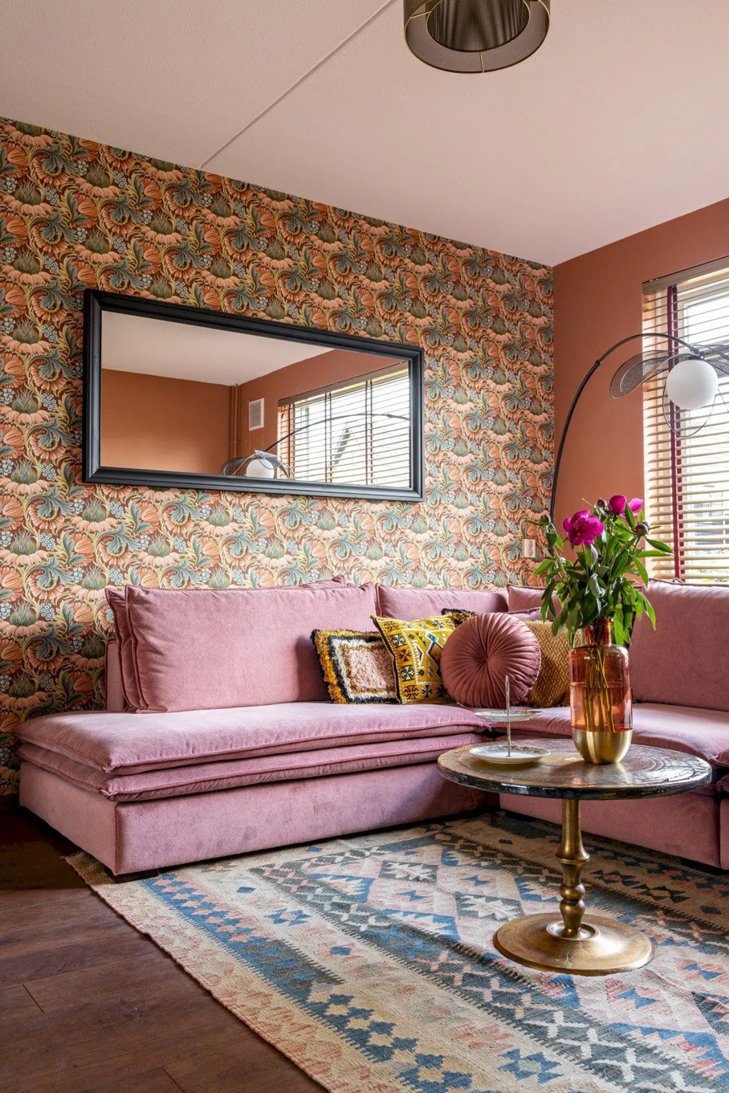 Moderne Vloerlampen|Vloerlampen-COCO maison Magnolia Vloerlamp Zwart, Antraciet