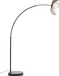 Moderne Vloerlampen|Vloerlampen-COCO maison Magnolia Vloerlamp Zwart, Antraciet