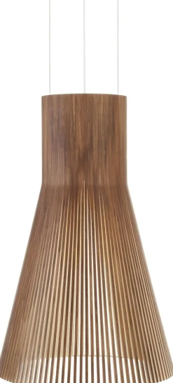 Hanglampen|Hanglampen-Secto Design Magnum 4202 Hanglamp Walnut