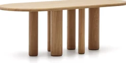 Houten Eettafels-Kave Home Mailen Eettafel Naturel