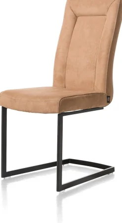 Eetkamerstoelen Zonder Armleuning-Henders en Hazel Malene Eetkamerstoel Camel