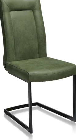 Eetkamerstoelen Zonder Armleuning-Henders en Hazel Malene Eetkamerstoel Groen