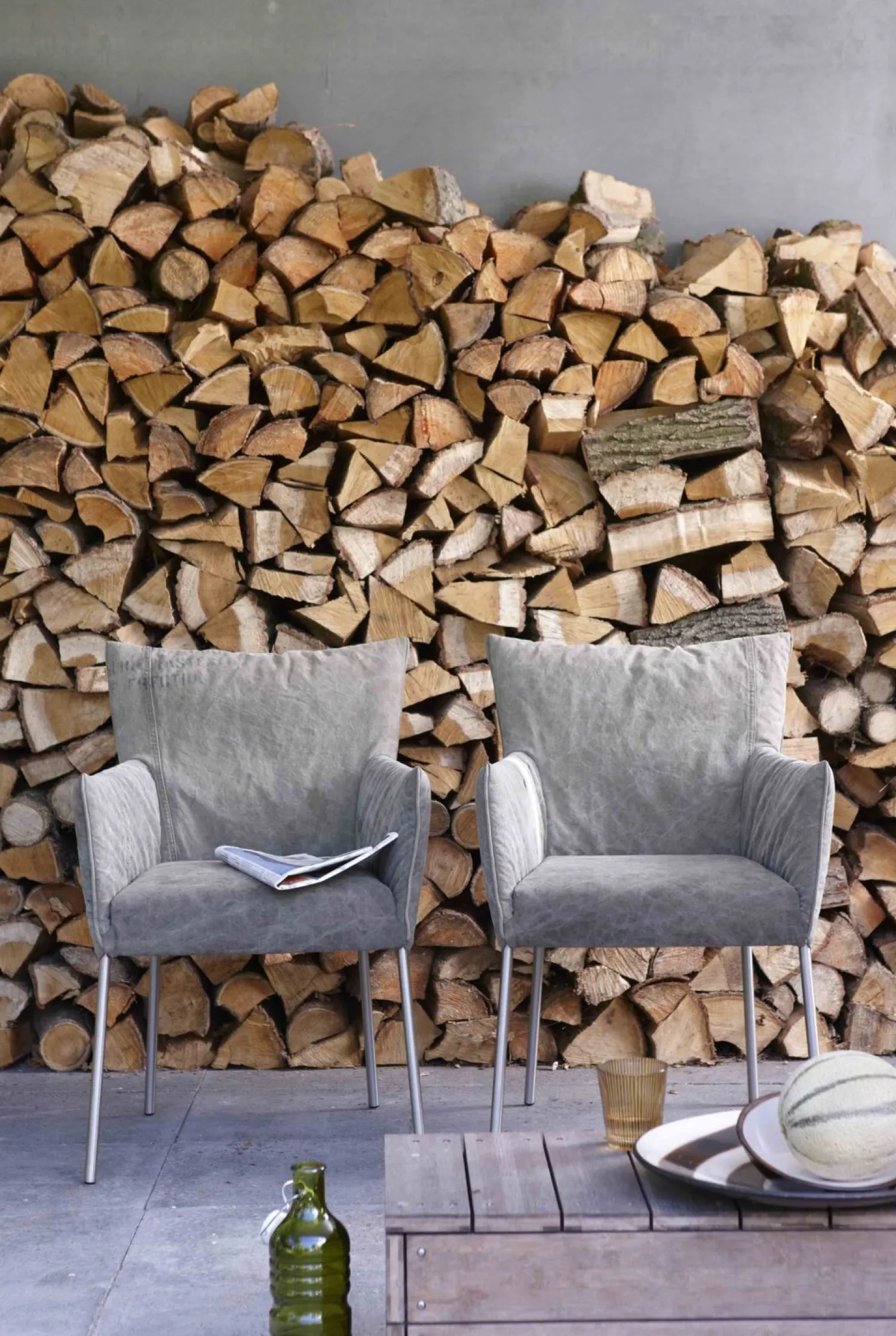 Design Stoelen|Eetkamerstoelen Met Armleuning-LABEL Vandenberg Mali Armstoel Groen