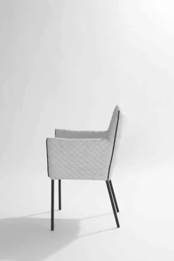 Design Stoelen|Eetkamerstoelen Met Armleuning-LABEL Vandenberg Mali Armstoel Groen