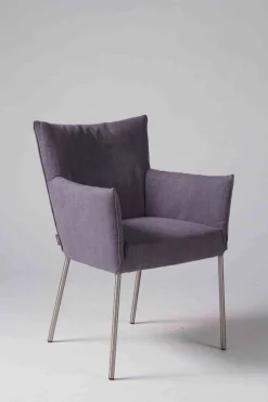 Design Stoelen|Eetkamerstoelen Met Armleuning-LABEL Vandenberg Mali Armstoel Groen