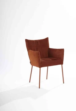 Design Stoelen|Eetkamerstoelen Met Armleuning-LABEL Vandenberg Mali Armstoel Groen