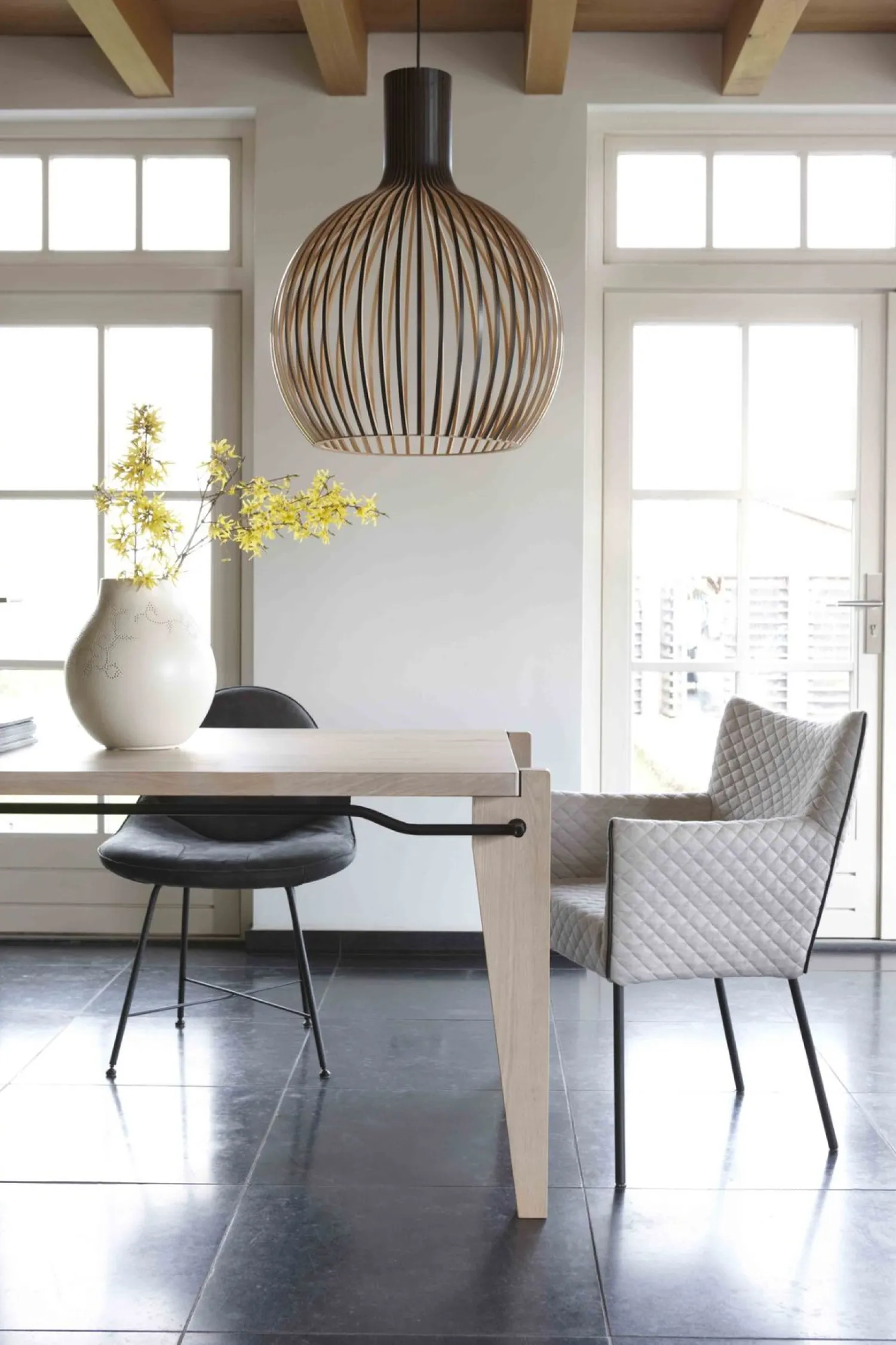 Design Stoelen|Eetkamerstoelen Met Armleuning-LABEL Vandenberg Mali Armstoel Groen