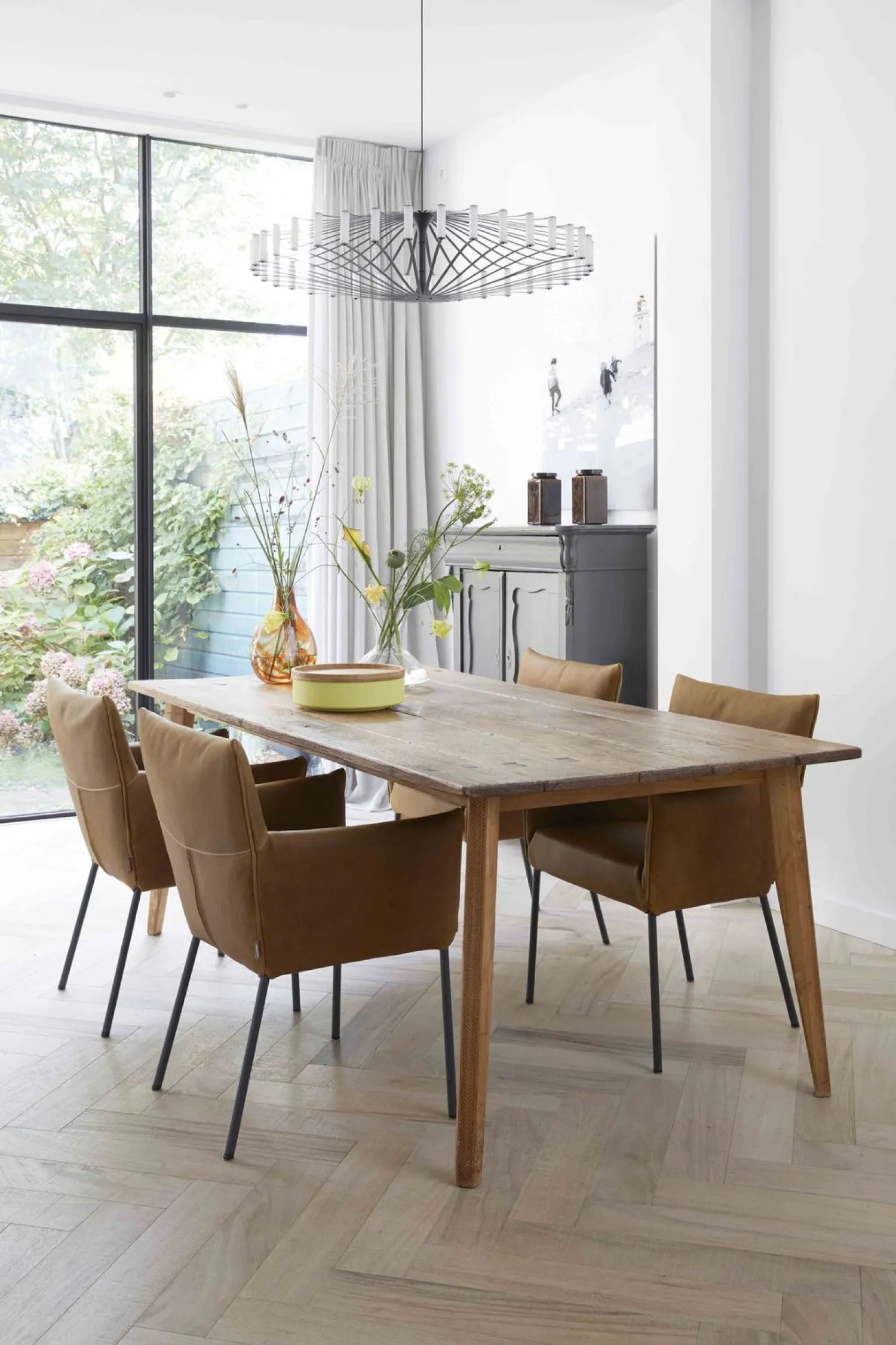 Design Stoelen|Eetkamerstoelen Met Armleuning-LABEL Vandenberg Mali Armstoel Groen
