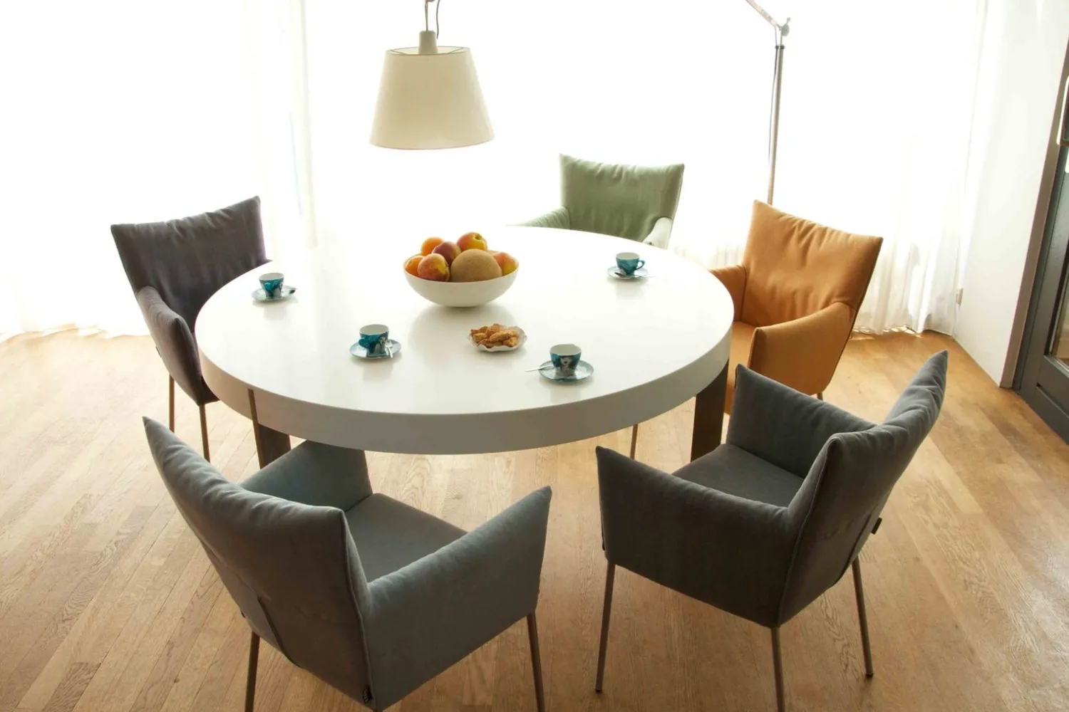 Design Stoelen|Eetkamerstoelen Met Armleuning-LABEL Vandenberg Mali Armstoel Groen
