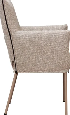 Design Stoelen|Eetkamerstoelen Met Armleuning-LABEL Vandenberg Mali Ritz High Eetkamerstoel Beige 05