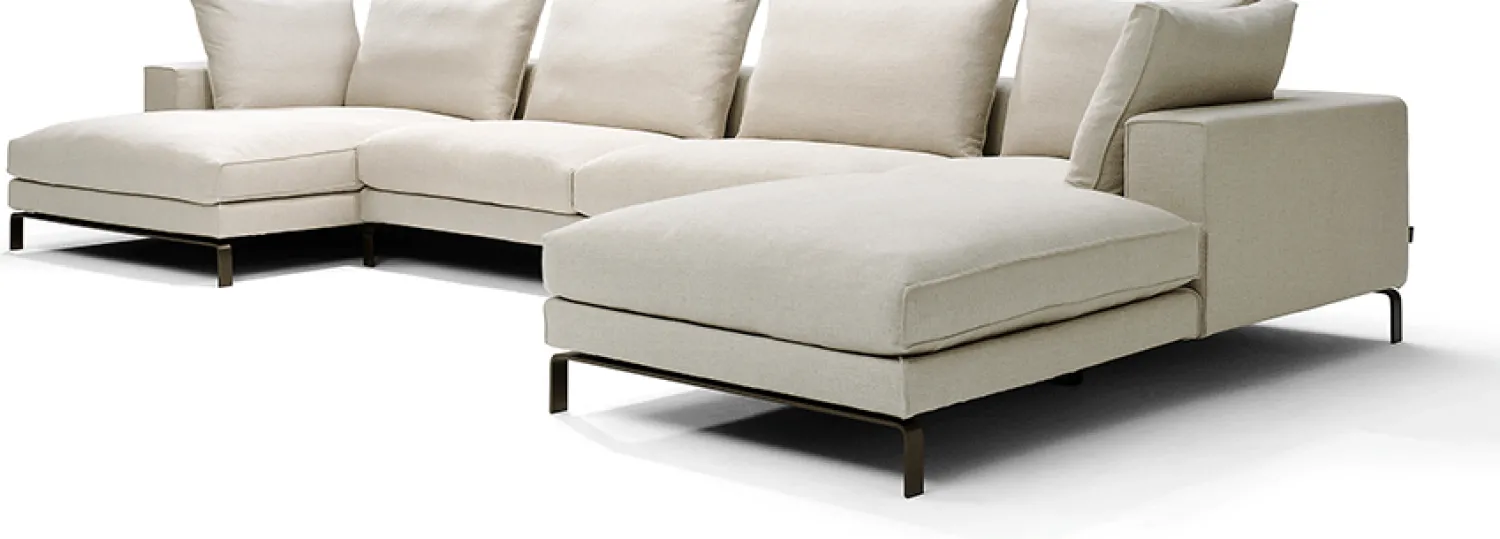 Hoekbanken-Linteloo Malibu Hoekbank Creme