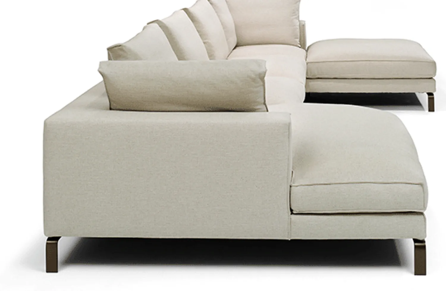 Hoekbanken-Linteloo Malibu Hoekbank Creme