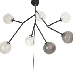 Wandlampen|Wandlampen-COCO maison Malin Wandlamp antraciet