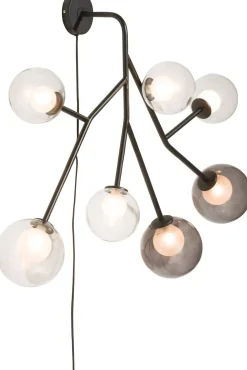 Wandlampen|Wandlampen-COCO maison Malin Wandlamp antraciet