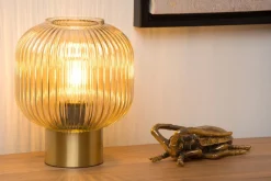Tafellampen|Tafellampen-Lucide Maloto Tafellamp Goud